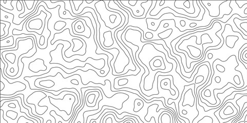 Abstract design with seamless pattern with lines topographic map. Sea map area space geometric strip grid line topo map. Abstract topographic contours map background. geographical map shades