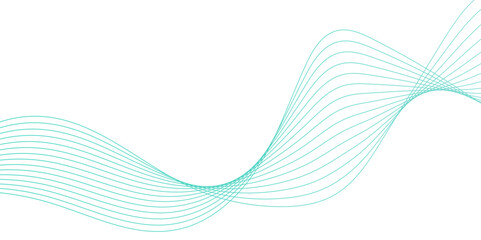 Digital frequency track equalizer Stylized line art background. flowing wave lines and glowing moving lines, Abstract dynamic colorful lines, waves. Digital landscape and business or technology