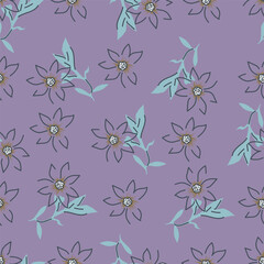 Digital And Textile Design Pattern