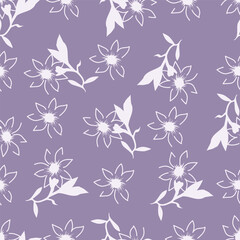 Flower pattern, ditsy flower, ditsy floral seamless pattern, small flower in light background, tiny floral print, cute, print, liberty style, repeat pattern design for fashion, fabric, wrapping, decor