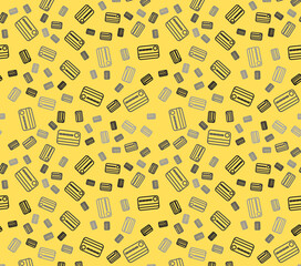 seamless pattern with cards.