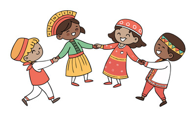 Happy international friendship day, international friendship day, friendship day Poster, friendship day typography t-shirt design, vector illustration. 