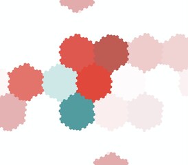 vector illustration of an abstract colorful background