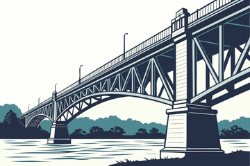 bridge over river