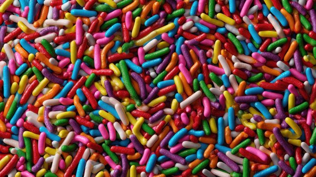 colorful sprinkles background