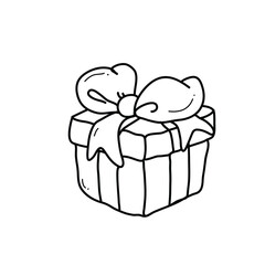 Cute christmas candle with holly bold & easy cute christmas coloring page, bold & easy cozy winter coloring book pages, line art vector illustration, black and white designs, coloring book.