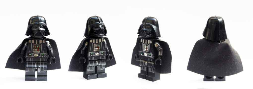 Original LEGO Star Wars Set 75368 &ndash; Darth Vader Figure (Editorial Use Only)