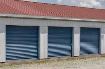 Self storage and mini storage garage units. Personal warehouse lockers provide safe and secure storage options.