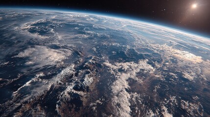 Top down Satellite view Unprecedented birds eye view of Earth provided by modern satellites