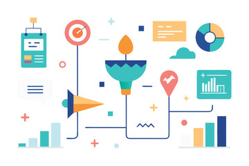 Business strategy planning marketing goals success achievement