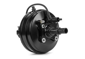 Black Automotive Brake Booster &ndash; Vacuum-Assisted Braking System Component for Enhanced Pedal Response