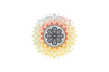 Colorful Mandala Art Design with Intricate Patterns – Spiritual & Decorative Symbolism