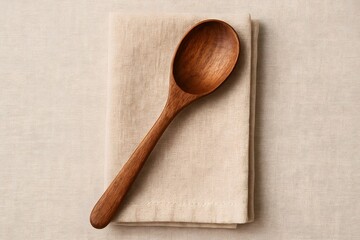 wooden spoon on wooden table