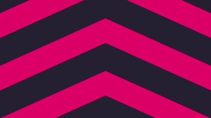 Colorful geometric pattern with bold pink and black chevron design - Powered by Adobe