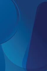 Smooth Blue Gradient Abstract Background