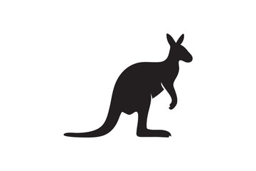 Kangaroo silhouette.