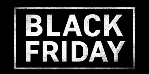 Fototapeta premium vector illustration of a black friday
