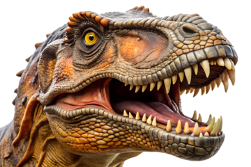 Close-up portrait of a wild green iguana, a reptile with dragon-like scales, showcasing its vibrant eye and intricate skin