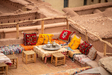 The ancient Kasbah of Ait-Ben-Haddou in Morocco