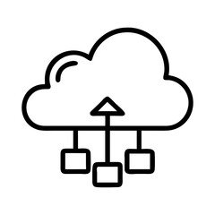 Cloud Computing Data Transfer Architecture with Three Data Nodes Sending to Cloud