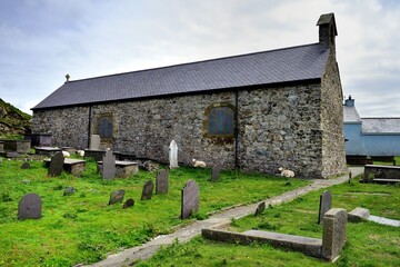 Saint Patrick's church above the Irish Sea