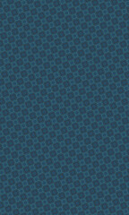 Sophisticated blue repeating geometric design creates a stunning and modern textured background for diverse creative projects.