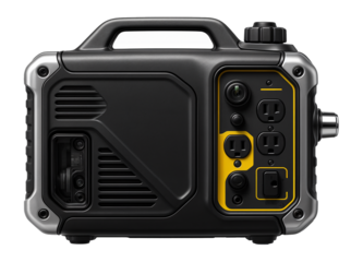 Gasoline generator with a parallel connection kit for increased power output in RVs.