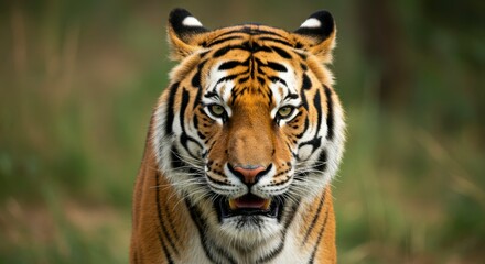 Obraz premium Majestic tiger portrait