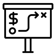 Obraz premium strategy icon