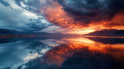 A powerful image of stormy skies reflecting the emotion of anger during festive season