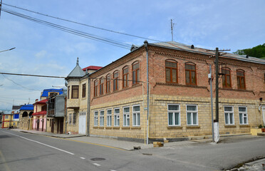 A view of the Red Town in Quba, Azerbaijan