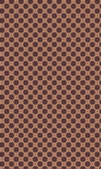 Seamless geometric pattern in brown and beige tones for textile designs and decorative background elements