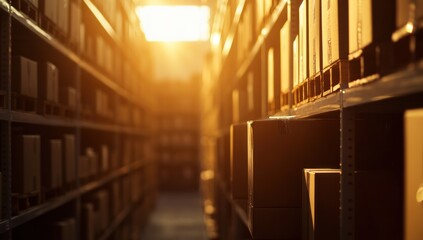 Golden Hour in the Warehouse: A Glimpse into Efficient Logistics