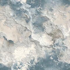 Fototapeta premium Dusty blue snow and ice texture with earthy tones