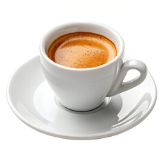Porcelain espresso mug PNG, miniature coffee cup PNG, small brew mug PNG, espresso serving ware PNG, handcrafted ceramic mug PNG, professional barista espresso cup PNG, transparent backdrop image