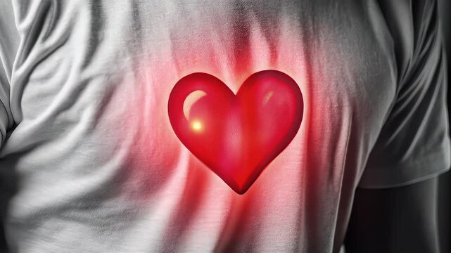 Heart failure stroke pain chest man hand illness health emergency concept showing chest pain and stroke risk in medical awareness campaign