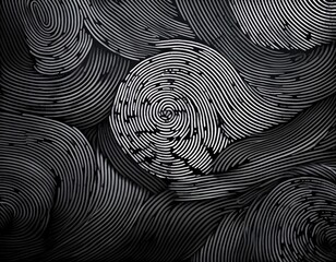 thumb print background thumbprint fingerprint seamless wallpaper crime dactylography illustration