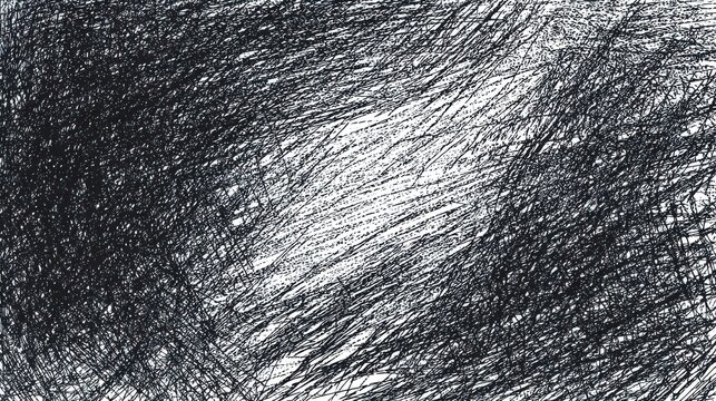 Sketch hatching. Pen doodle freehand line strokes chalk scribble black line sketch grunge handmade abstract textures. Scribble chalk, sketch freehand line drawing, no logos, no brands