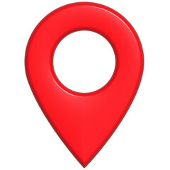 red map pointer