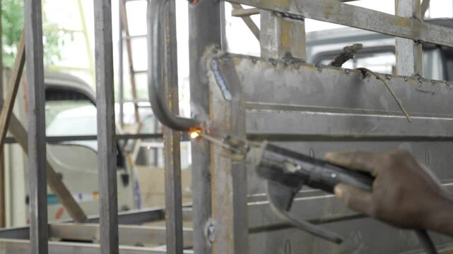 Empowering Precision - A Master's Craft in Metalwork