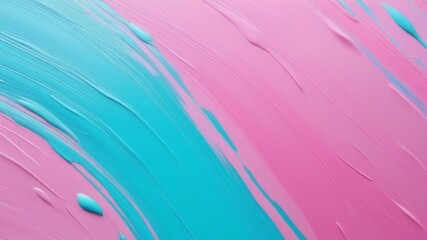 Smeared multicolored paints for mixing
