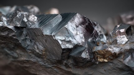 Raw Praseodymium A Double Exposure Focusing on the Industrial Significance of Rare Earth Elements.