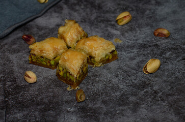 Thirty crisp layers of buttery phyllo and heaps of fragrant pistachios, combine to make an utterly...