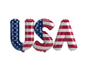 Usa Balloon Letters Icon