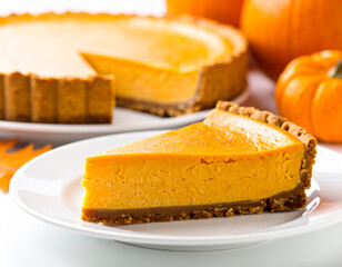 カボチャのタルト
