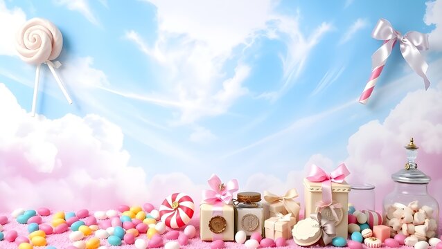 Golden Sunrise Over Serene Mountain Lake with Misty Reflections [AI-Generated] 