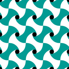 Seamless abstract geometric pattern. Vector Illustration.