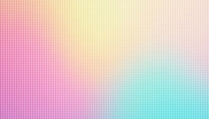 Vibrant summer poster design, orange teal turquoise pink abstract grainy gradient background with noise texture effect