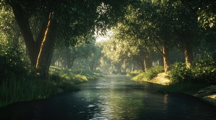 A serene beautifully crafted scene featuring traditional musical instruments used in worship. Pink background,