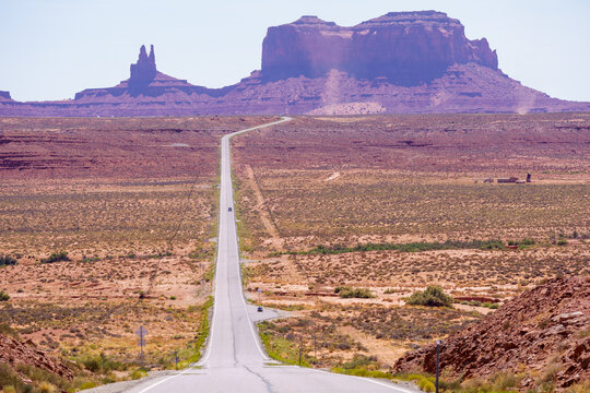 Forrest Gump Point in Monument Valley Utah, famous from the 1990s movie